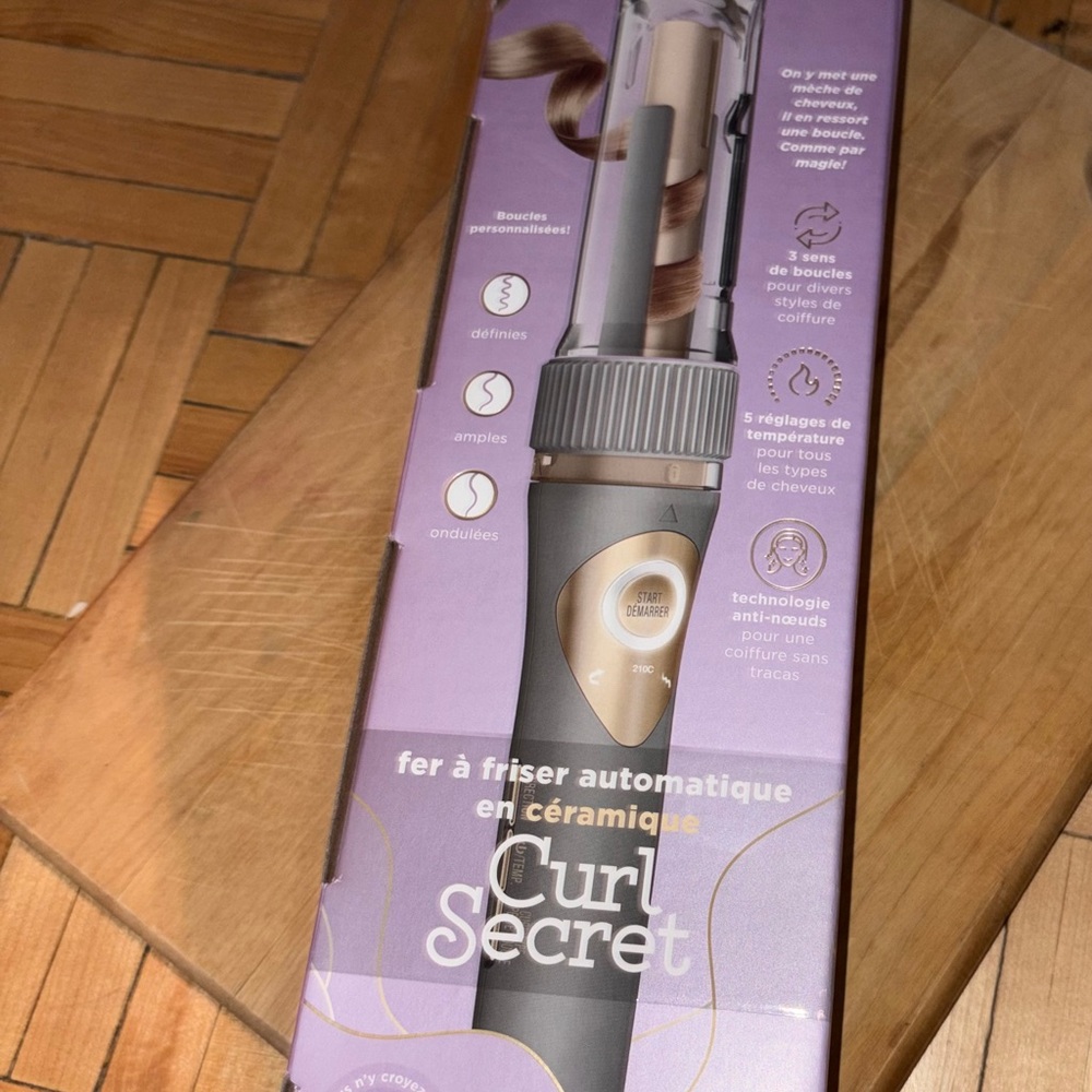 Curl Secret Ceramic Hair Curler - Lavender